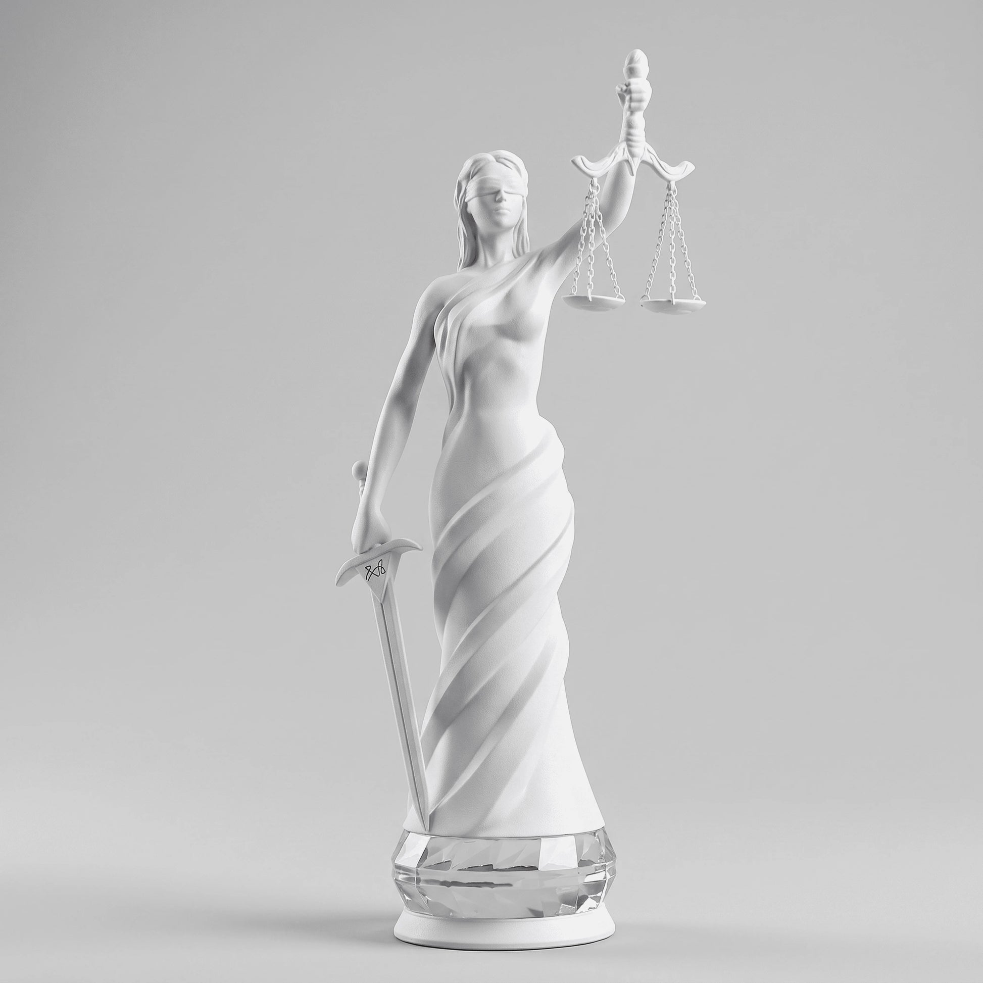 Escultura Justiça